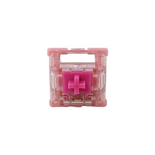 Gazzew Boba Gum Pink RGB Silent Linear Switches lot for Mechanical Keyboard picture