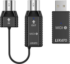 Plug and Play Wireless MIDI Adapter - Instant Compatibility with Mac & Windows picture