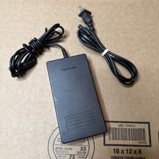GENUINE TOSHIBA AC ADAPTER MODEL PA2444U INPUT: 100V-240V picture
