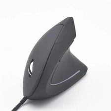 Ergonomic Vertical Mouse Wired USB RGB Optical Right Hand PC 3200 DPI picture