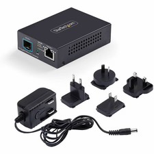 STARTECH MCM10G6SSFP CONVERT 100M TO 10GBASE-T COPPER (RJ-45) TO 10G FIBER USI picture
