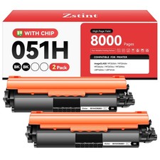 051H Toner Cartridge 2-Pack High Yield with Chip for Canon 051H 051 CRG-051H ... picture