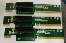4x Supermicro RSC-R1UU-2E8 2U PCI-E to PCI-E x8 Riser Cards picture