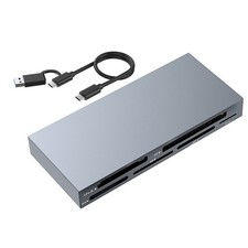 New USB 3.2 Gen2 10Gbps CFexpress Type B/CF/MS/XD/SD/TF 6 IN 1 Multi Card Reader picture