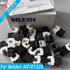 24PCS Black Jack Module For Belden AX101321 Category 6 KeyConnect RJ45 Unshielde picture