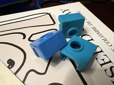 3 Pack Assorted MicroSwiss MK7 MK8 MK9 Silicone Socks for CR10 Ender 3 ANET A8 picture