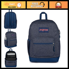 Stylish Denim Backpack with Padded Back, Laptop Sleeve & Organizer Pocket picture