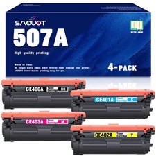 507A Toner Cartridge Bundle (4-Pack) for HP Enterprise 500 Color MFP M575f picture