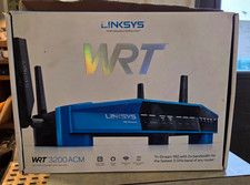 Linksys WRT3200ACM WiFi Router MU-MIMO Dual Band AC2600 4-Port Blue/Black picture