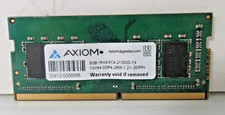AXIOM 8GB 1RX8 PC4-21300S-19 DDR4-2666 260 pin 1.2V MEMORY RAM SODIMM picture