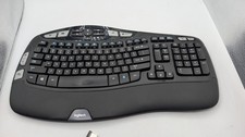 Logitech K350 Black Comfort Wave Wireless Keyboard With Dongle picture