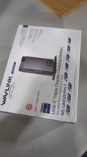 WAVLINK WLUMD26 PRO Laptop Docking Station 3 Monitors 11in1 USB C Dock G1N picture