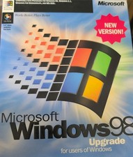 Microsoft Windows 98 New Version SE Upgraded Vintage PC OS picture