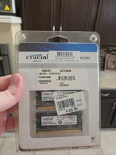 Crucial 16GB DDR3L-1600 SODIMM (2 X 8GB) Memory for Mac Brand New Sealed picture