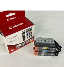 3 Genuine Canon Ink Cartridges PGI-225 PGBK Black CLI-226 Cyan Yellow Sealed NEW picture