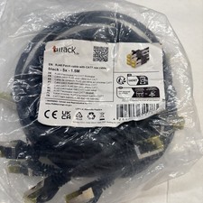 5 Pack 1attack CAT7 Raw Cable Ethernet RJ45 Patch Cables 1.5M picture
