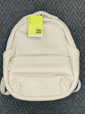 14L Faux Neoprene Backpack - All In Motion Cream Water Repellent 17” picture