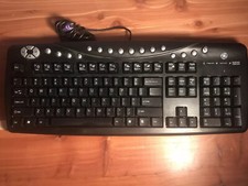 Wired Mechanical Click Keyboard With Number Pad F Key Lock GE WK3603 picture