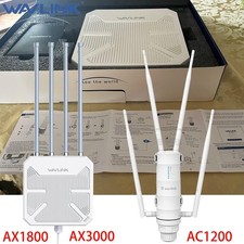 WAVLINK AC1200 AX3000 WiFi 6 Extender Outdoor Long Range Router for Starlink picture