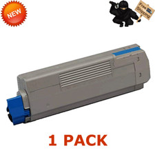 Cyan Toner Cartridge Compatible For Okidata Oki C612dn C612n 46507503 picture
