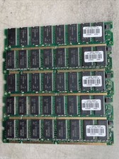 Lot of 5 Samsung AO16C1664-PC100 A016c1664-pc100 128MB 168-Pin Memory picture