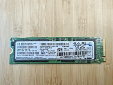 Lenovo 1TB M.2 PCIe NVMe SSD 100% Remaining Samsung SED MZ-VLW1T 00UP438 PM961 picture