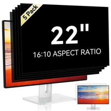 Mamol 22 Inch Privacy Screen Filter 5 Pack Anti Glare Blue Light Monitor Shield picture