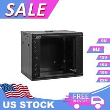 Aeons 9U Professional Wall-Mount 19-inch Network Server Rack Cabinet Low-Profile picture