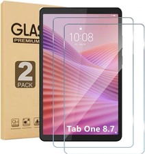 (2 PCS) Glass Screen Protector For Lenovo Tab One 8.7-inch (2025) Case Friendly picture