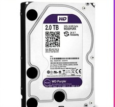 1PCS Purple Western Digital 2TB WD20PURX 5400 RPM 3.5 Inch Internal Hard Disk D picture