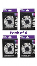 LOVINGCOOL SERIES PC CASE FAN-120 mm-High Brightness LED Bead 4 pack picture