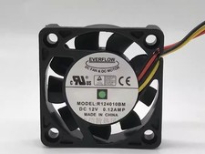 1PCS Genuine EVERFLOW 4010 12V 0.12A R124010BM 4CM Case Cooling Fan picture
