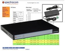 Spectracom 9388 NetClock Timecode NTP Network Time Server Protocol Ethernet IPv6 picture