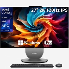 Lenovo Yoga All in one AI 27 in 2K Core Ultra 7 255H 16GB RAM 1TB SSD picture