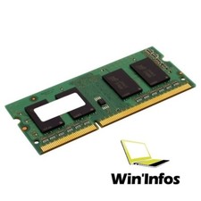 Barrette de memoire RAM SO-DIMM PC3-12800S DDRIII DDR3 4 go 4 gb picture