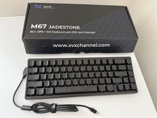 OPEN BOX - XVX M67 JadeStone Wireless Keyboard 65% QMK VIA with IMD-tech Keycaps picture
