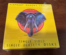 10 Disk Elephant Memory Systems 5.25 floppy Single Sided Single Density Disks picture