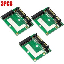 3x New Mini PCIE mSATA SSD to 2.5