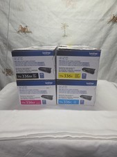 GENUINE BROTHER TN336BK TN336C TN336Y TN336M TONER SET (4-PACK) High Yield picture
