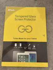 JETech Tempered Glass Screen Protector 2-pack ipad 1st,2nd Gen New in Box picture