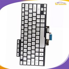 FIT ASUS ROG Zephyrus GA401Q GA401U G14 GA401 New US Keyboard Backlit Silver picture