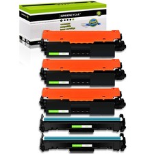 5PK CF217A Toner CF219A Drum Set Fit for HP LaserJet Pro M102w M102a MFP M130fn picture