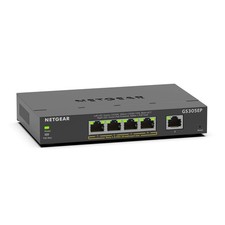 NETGEAR 5 Port Gigabit Ethernet Smart Managed Plus PoE Switch (GS305EP) - with 4 picture