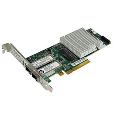 HP NC523SFP FC Dual Port 10GbE SFP+ PCIe x8 Server Adapter SP# 593742-001 picture
