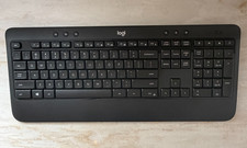 Logitech K540 Wireless Full Size Keyboard Black w/ Palm Rest Numeric Keypad picture