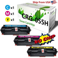 (3Pack,CMY) CRG055H No Chip Color Toner Cartridge MF743Cdw MF744Cdw Printer picture