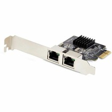 StarTech 2-Port Gigabit PCIe Network Adapter Card, Works with Windows and Linux picture