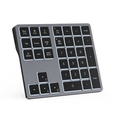 Doohoeek Backlit Bluetooth Numeric Keypad for Laptops and Computers, Number P... picture