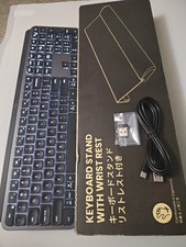 Logitech MX Keys for Business Wireless Illuminated Keyboard - Graphite w/Access picture