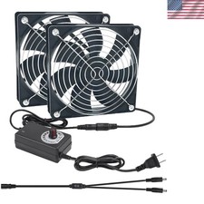 High Performance 120mm AC Fans with 3V-12V Speed Control - Low Noise Design picture